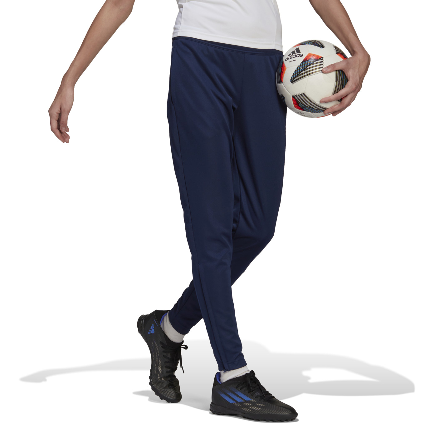 Adidas Entrada 22 Trainingsbroek Dames Donkerblauw Wit