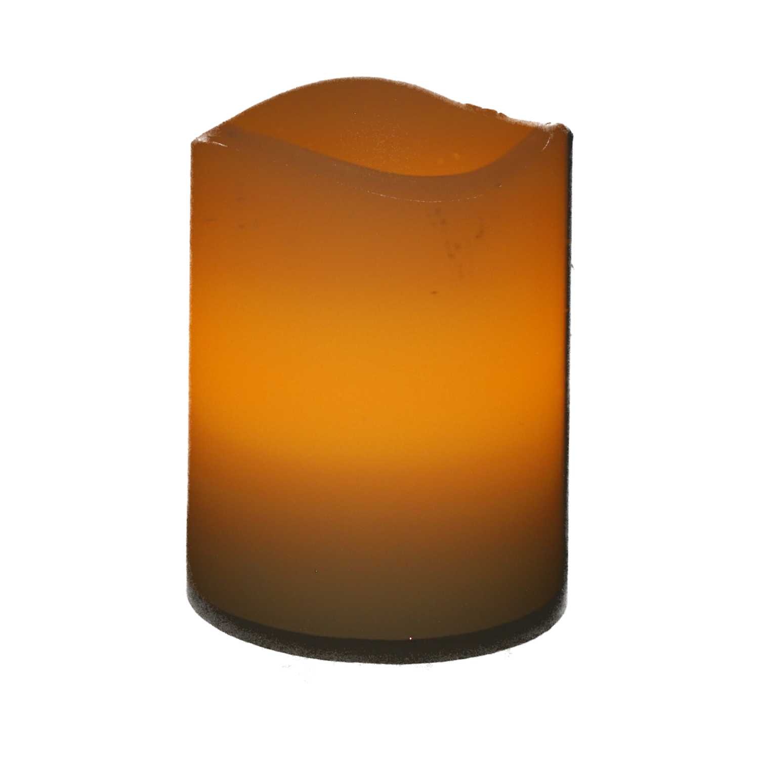 O’canny LED Kerze mit Timer champagner 5 x 6,5 cm