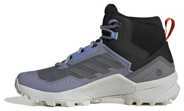 Chaussures de Randonnée adidas Terrex Swift R3 Mid GTX Bleu Gris