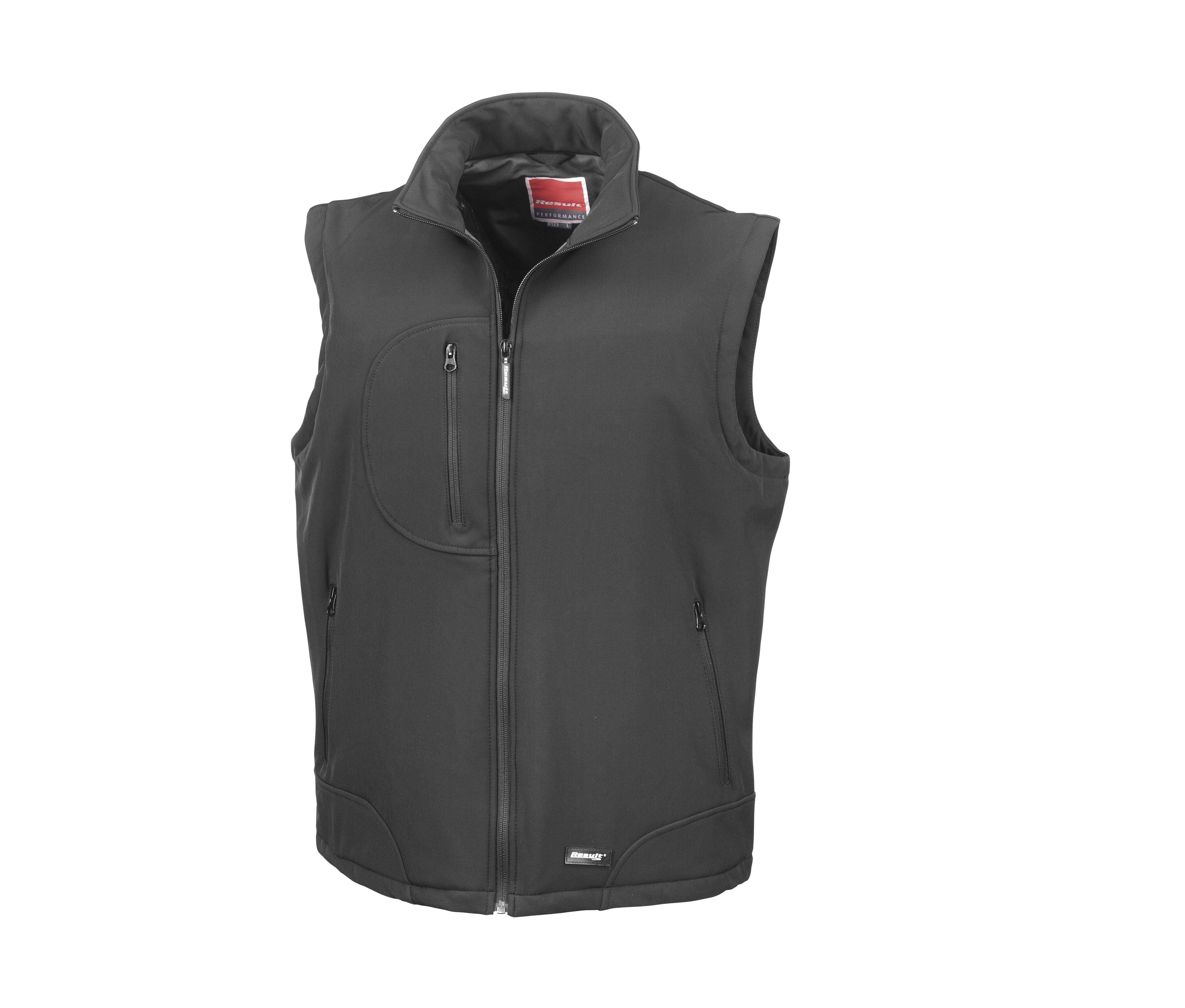 Result RS123 - Gilet Coupe-Vent Respirant et Résistant à la Pluie