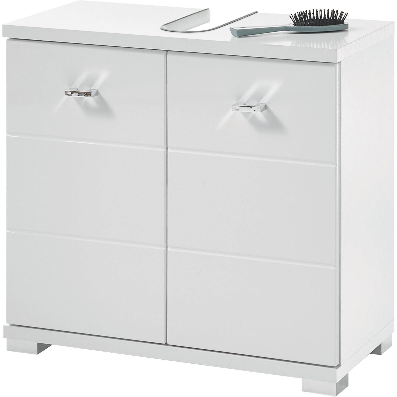 Lavaboy Loop Dekor hochglanz weiss 60 x 57 x 31 cm