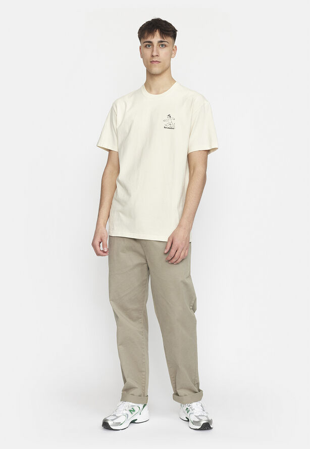 RVLT - Revolution Printed T-shirt Offwhite