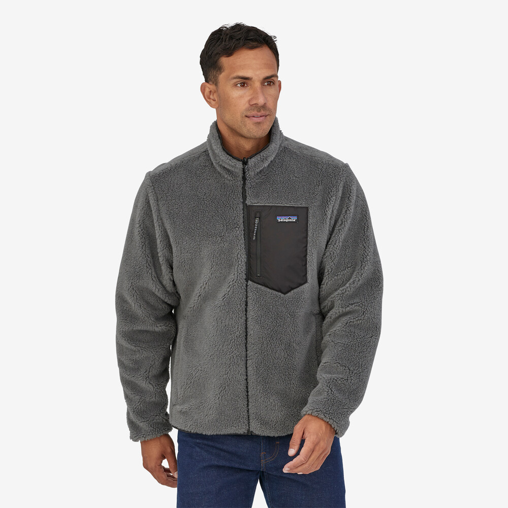 Wendbare Herren-Fleecejacke aus Woolyester-Fleece