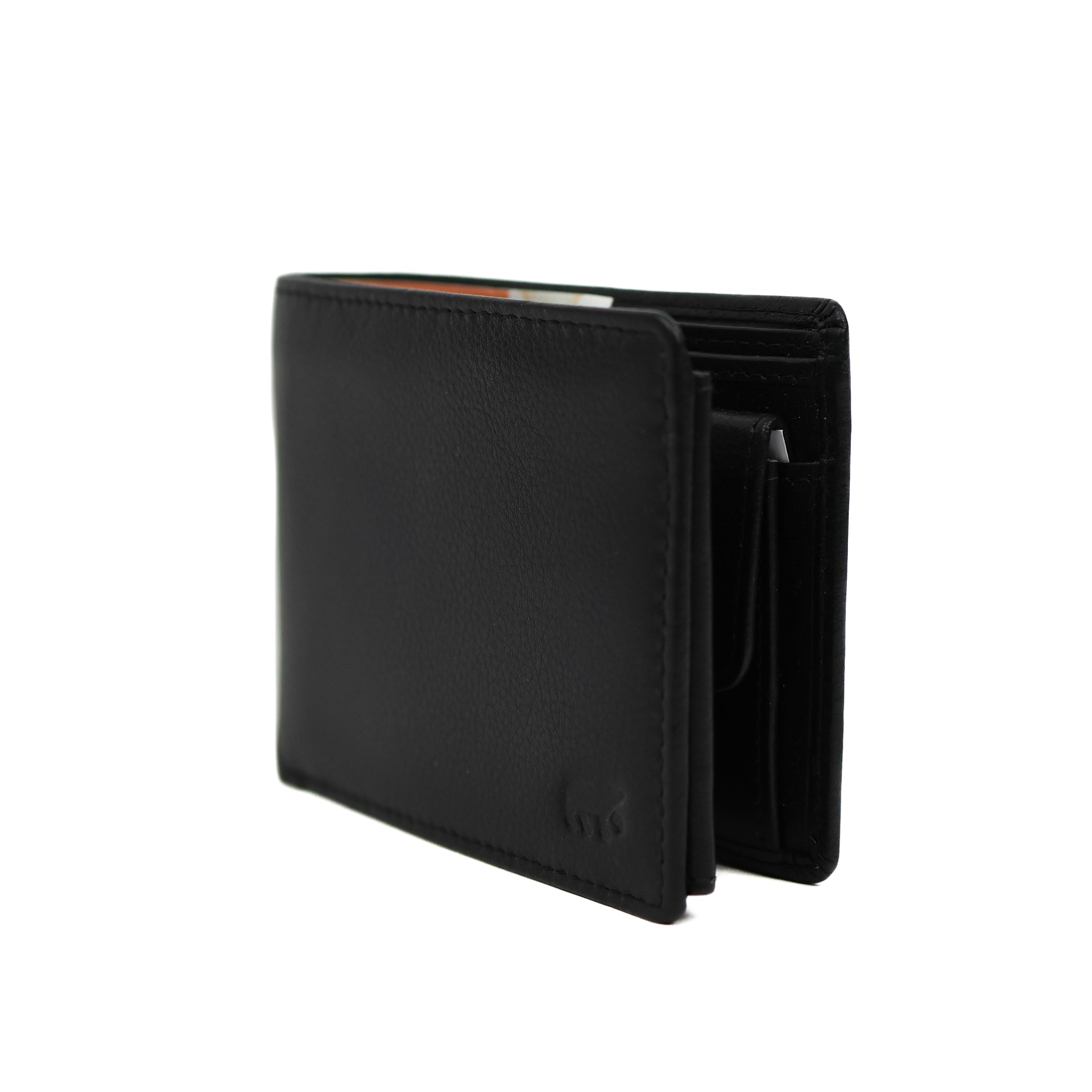 Billfold 'Joost' zwart Zwart