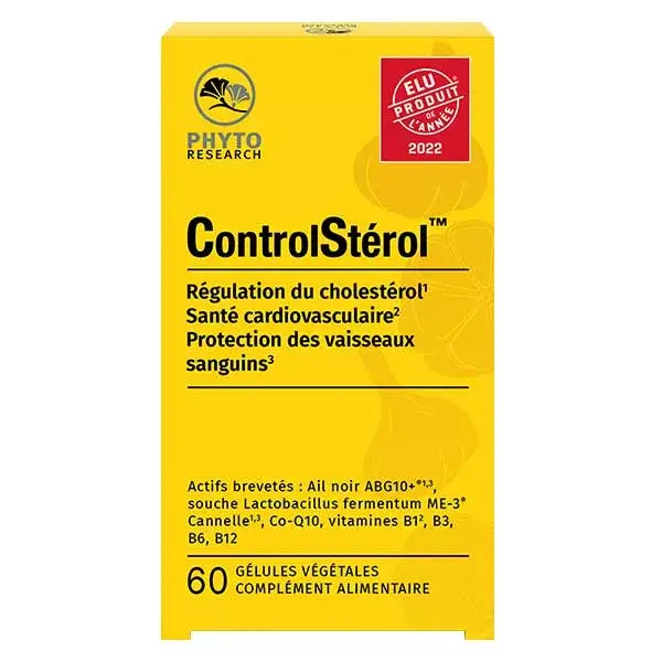 Phyto Research Control Sterol 60 cápsulas vegetais