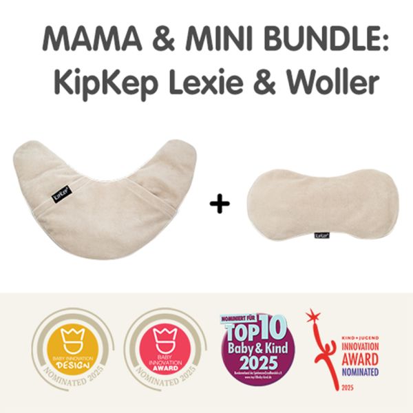 KipKep Warmtekussen Set – Mama & Mini Bundel – Lexie + Woller