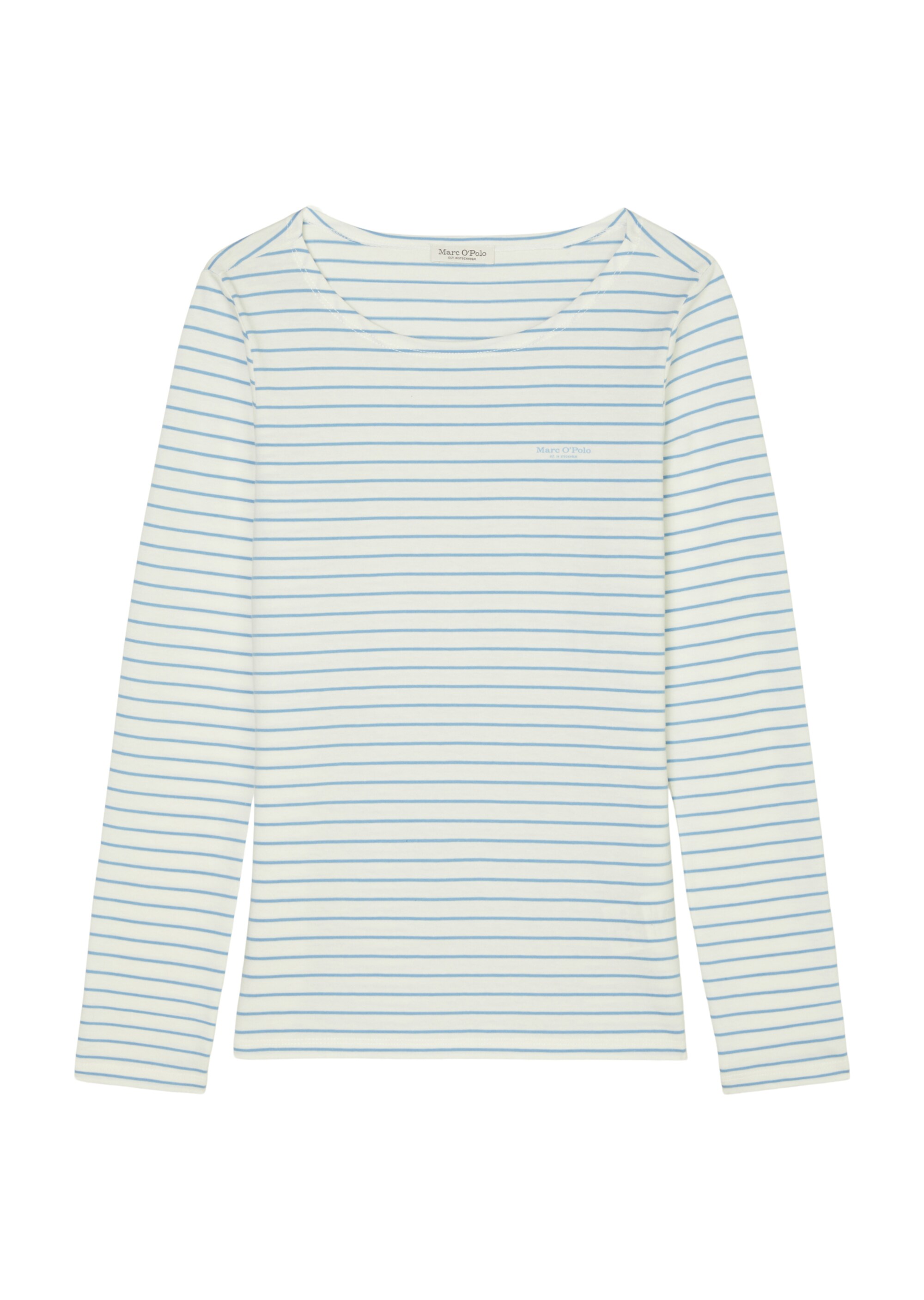 Ringel-Longsleeve regularaus feinem Organic Cotton