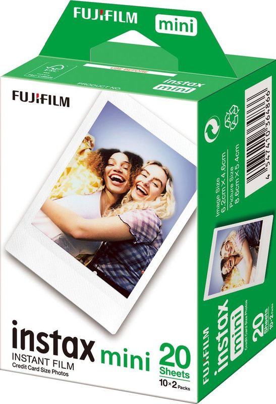Fujifilm - Instax Mini - Fotografische Film - Creditcardformaat - Hoge Kwaliteit
