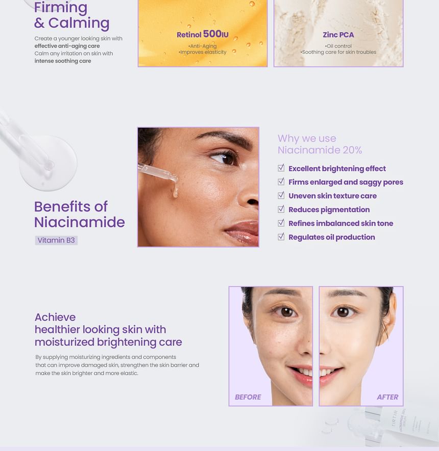 TIRTIR - Niacinamide 20% serum