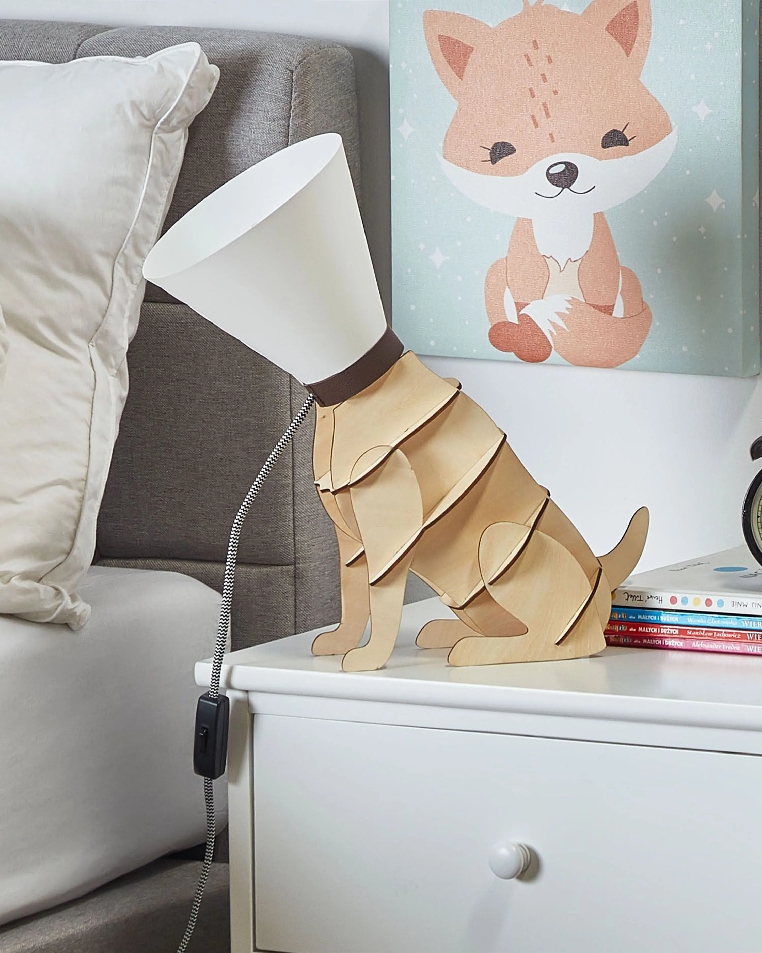 Tafellamp ISNA Lichtbruin