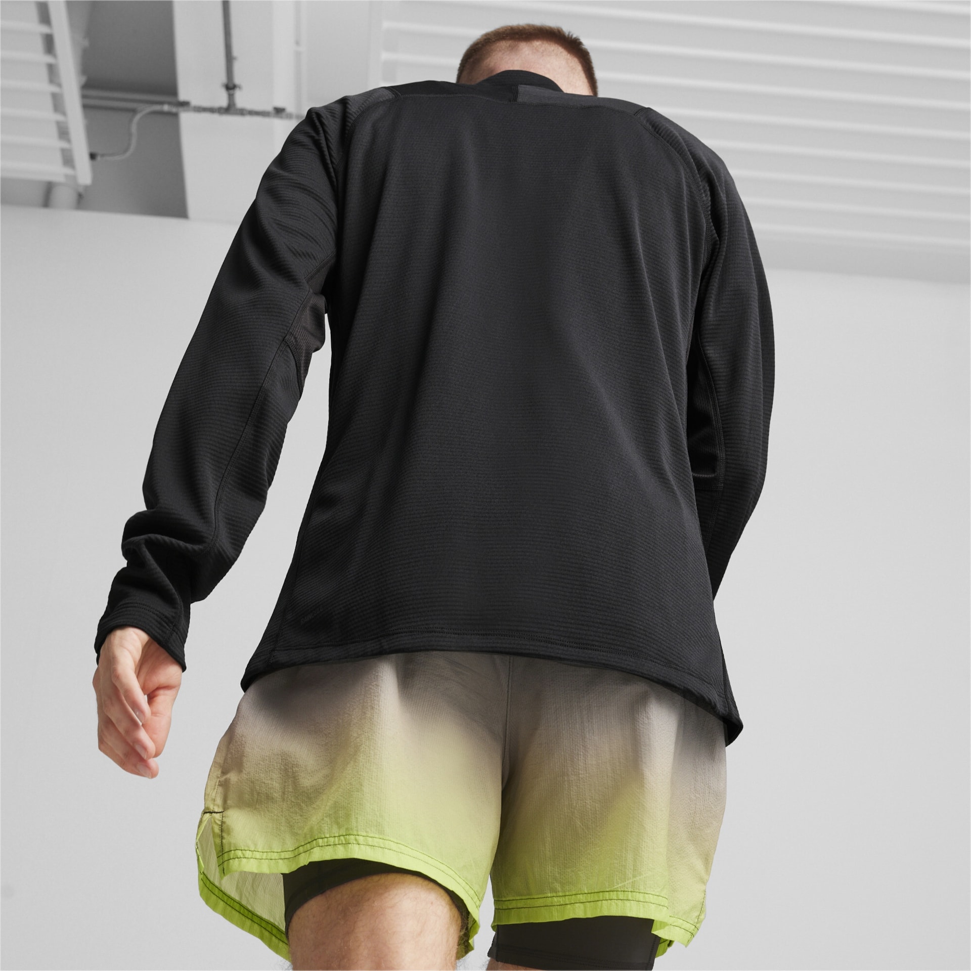 Puma Seasons LS 1/4 Zip, herre<br>Super til løpeturen!