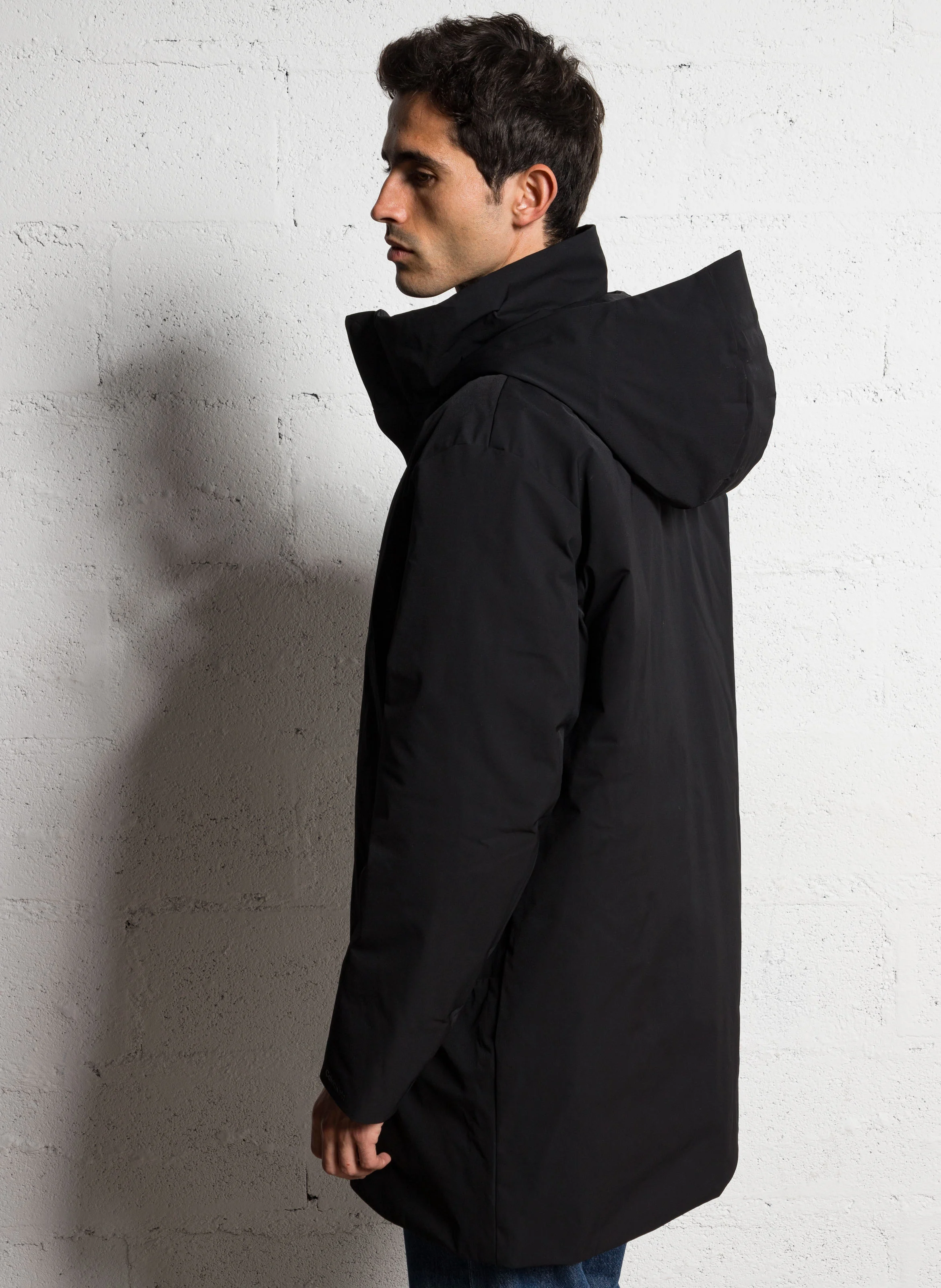 Parka regular à capuche | Gris