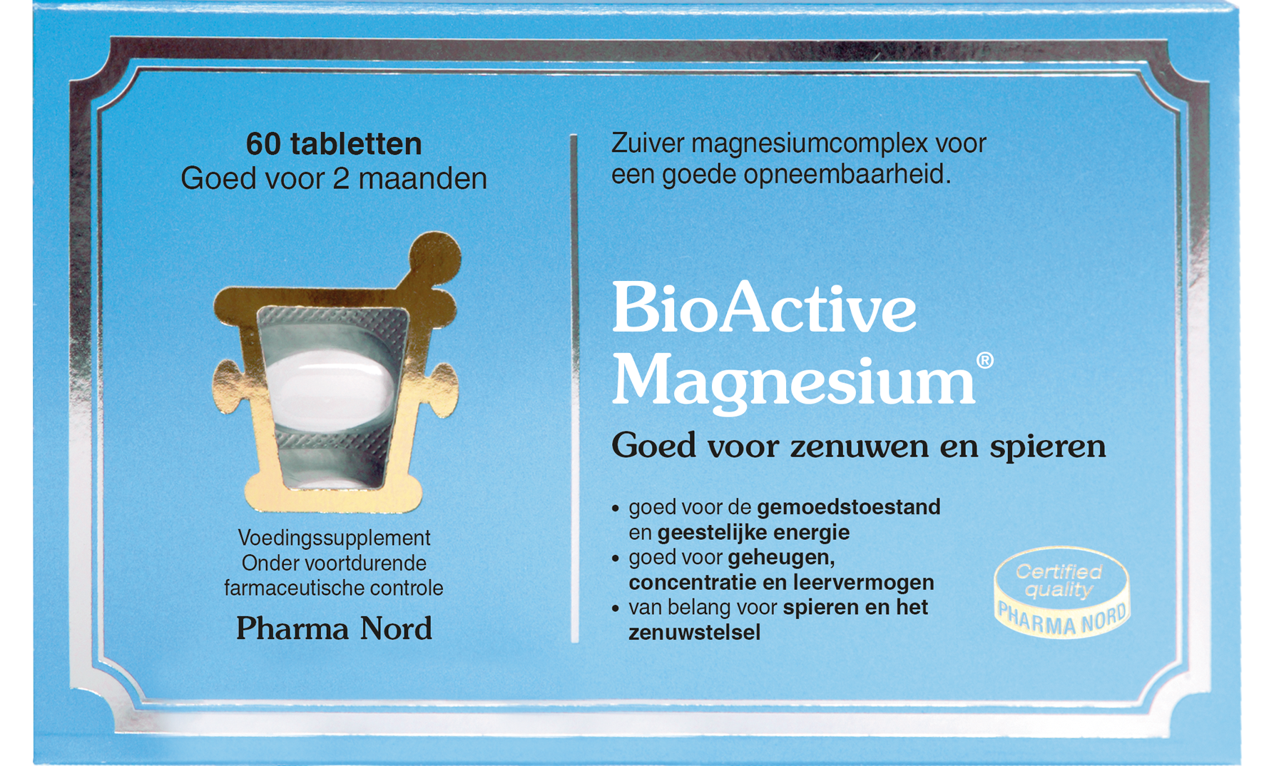 Pharma Nord BioActive Magnesium (60 tabletten)