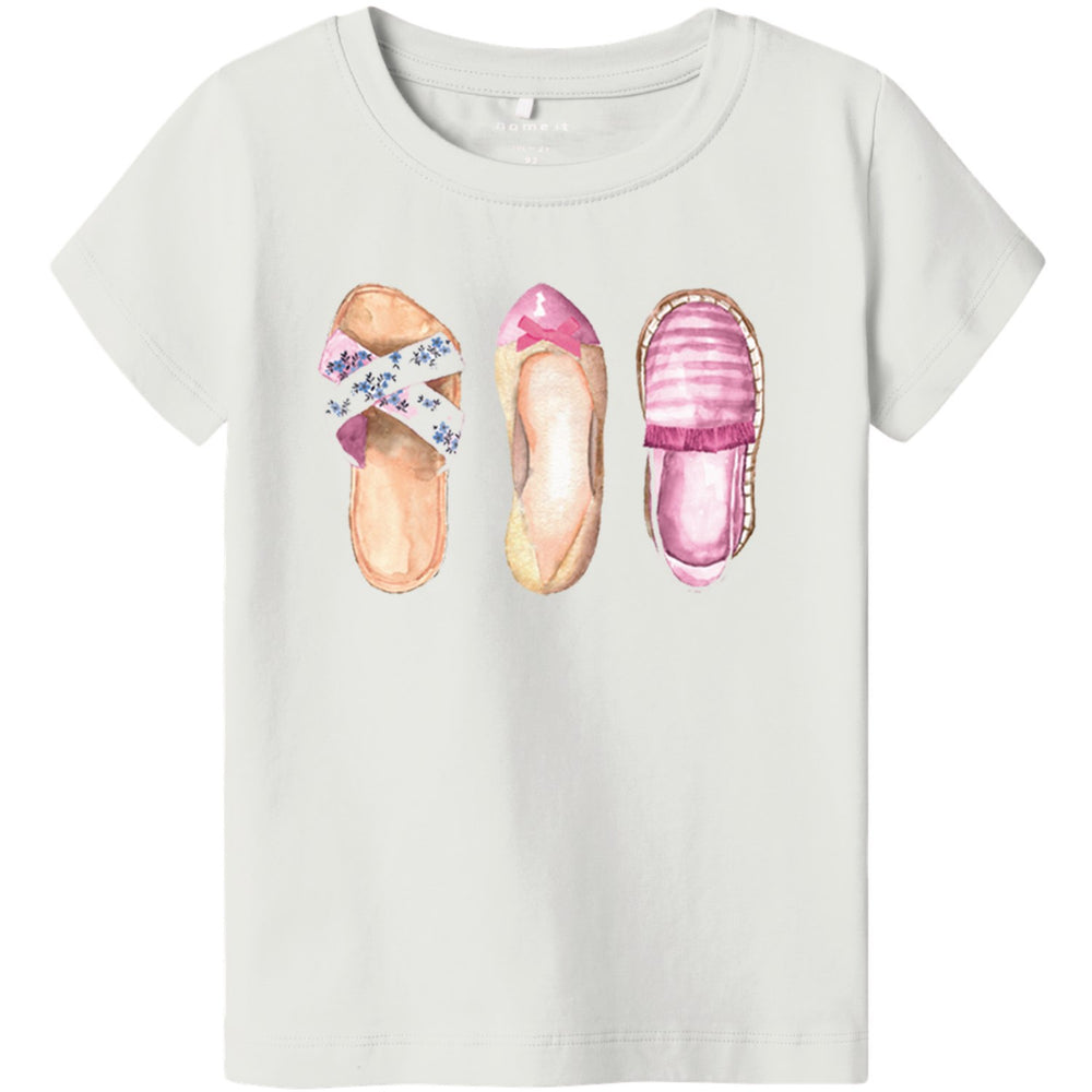 Køb Name It Cloud Dancer Dessy T-Shirt