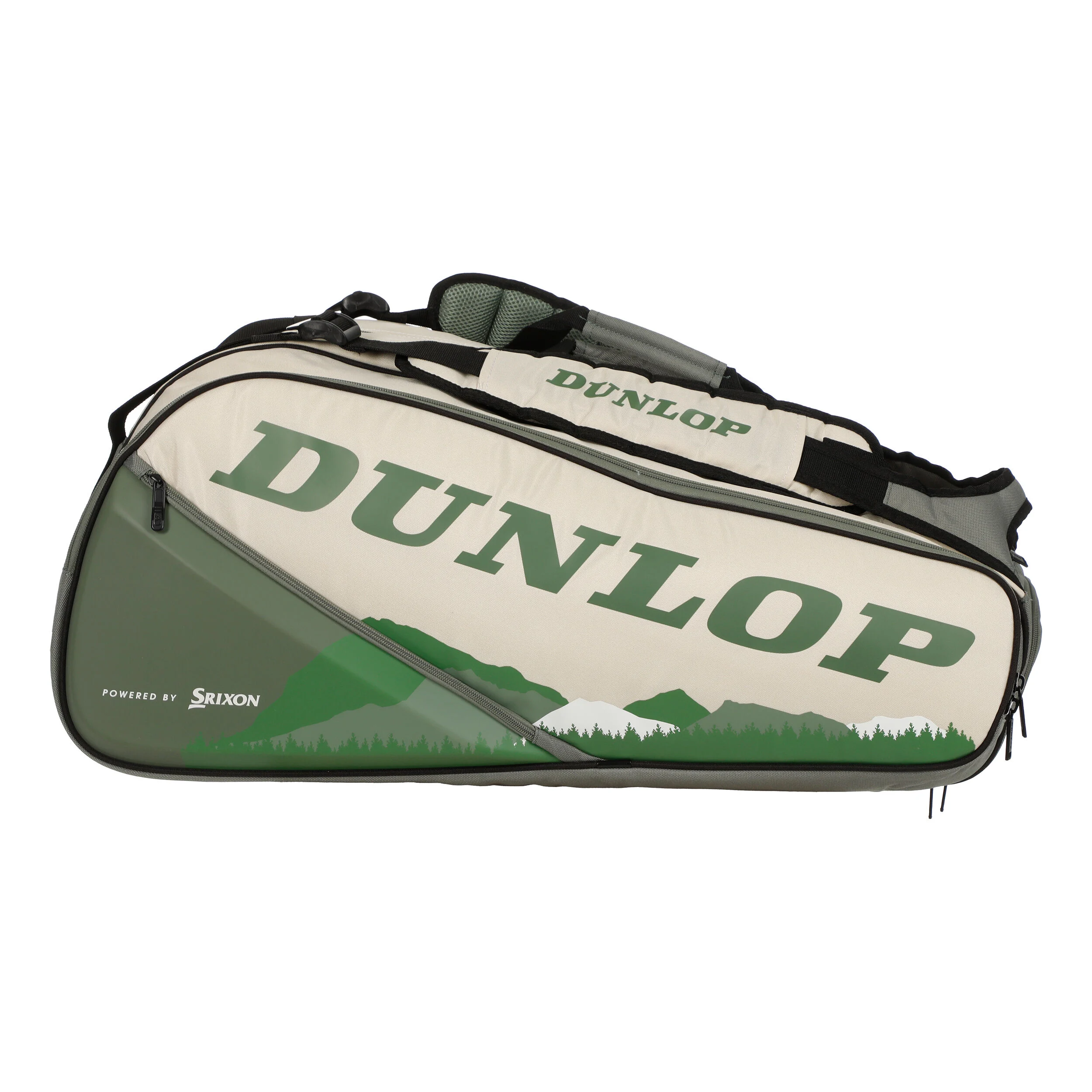 Dunlop Performance Housse De Raquette Lot De 12 - Vert , Beige