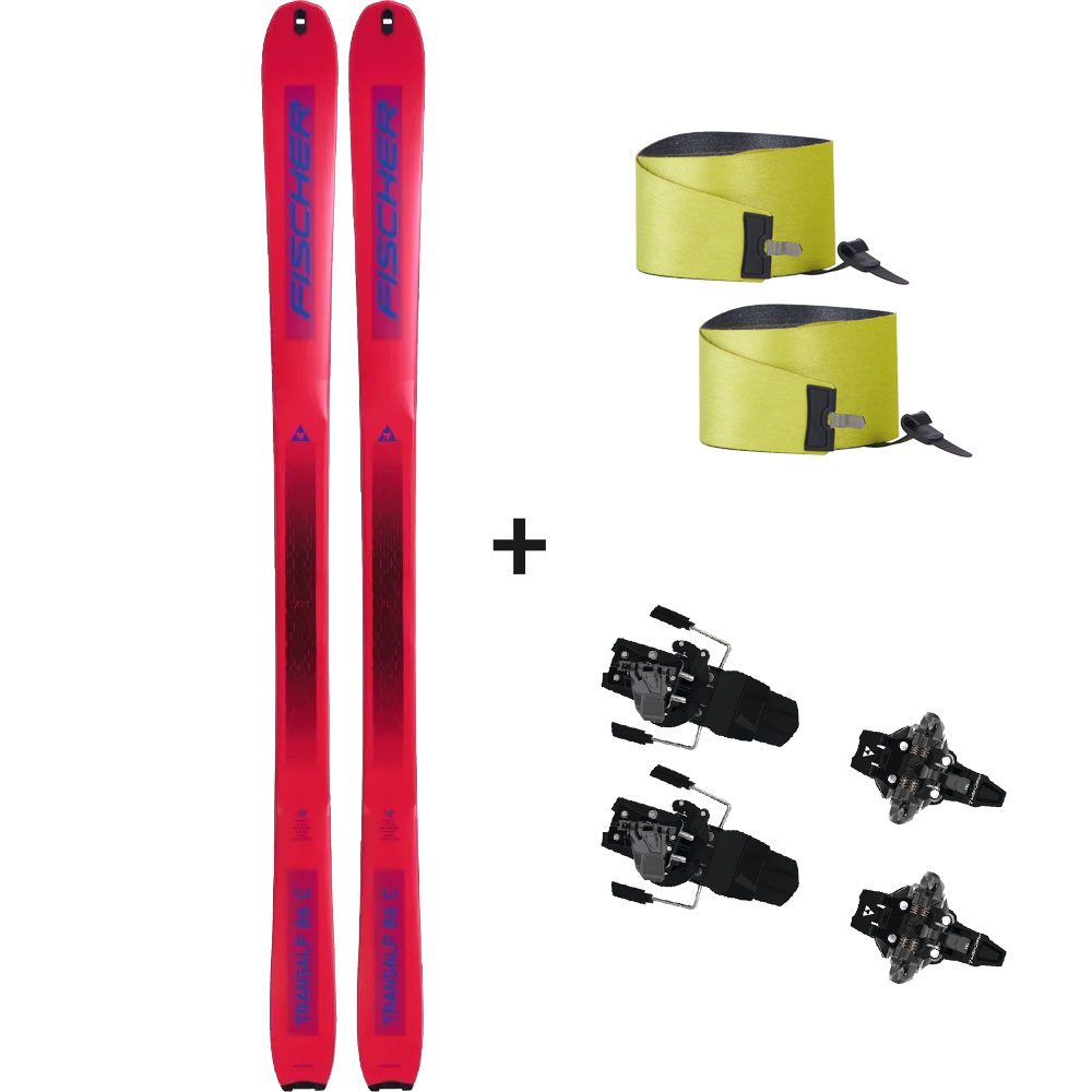 Fischer Transalp 86 Carbon 22/23 Tourenski Komplettset & Fischer Bindung & Fell