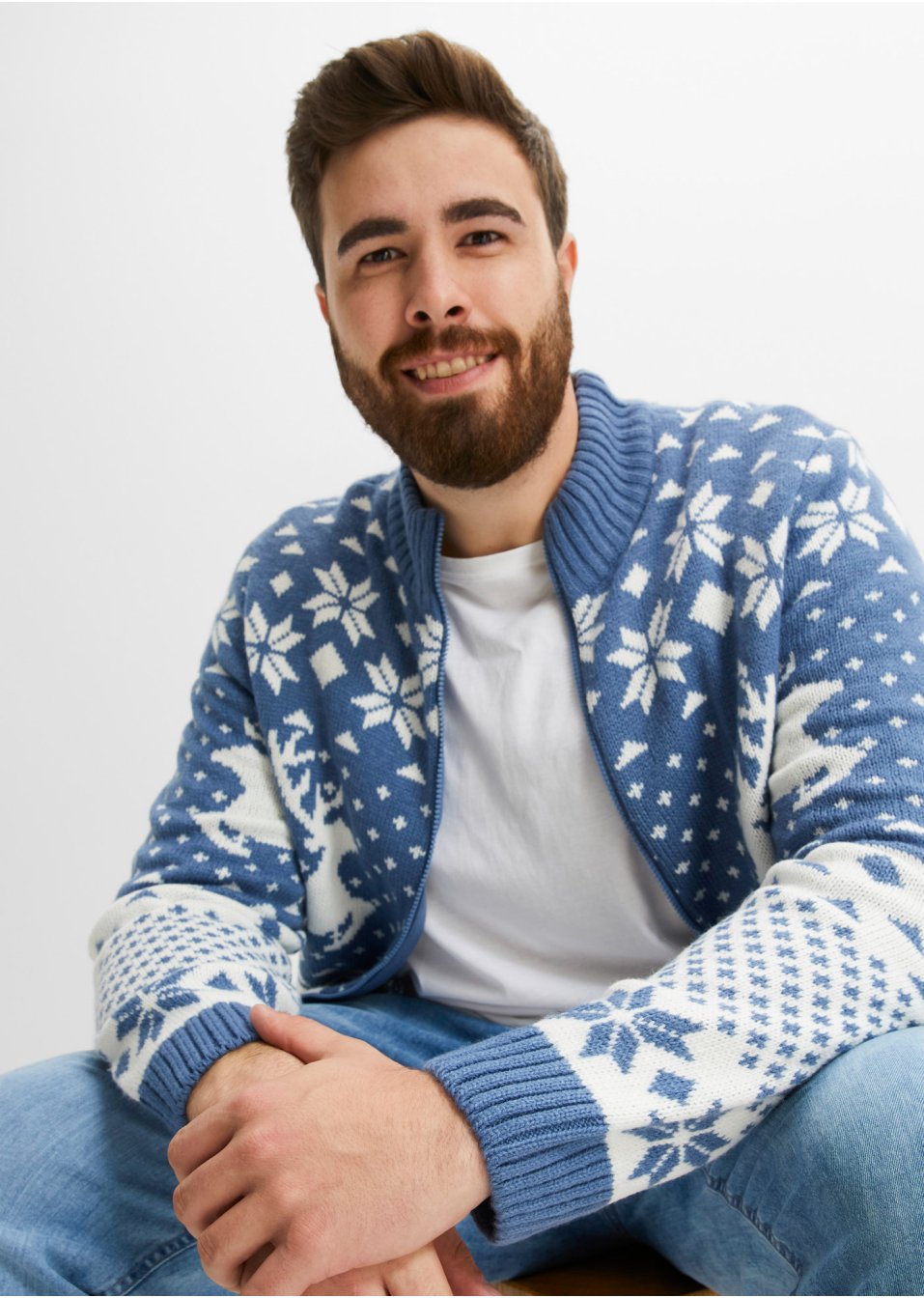 Gilet en maille norvégien