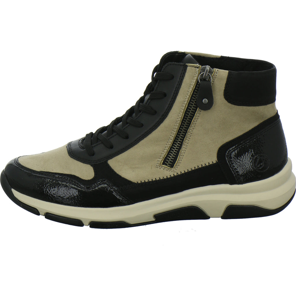 Remonte Stiefel Damen Schwarz-kombi