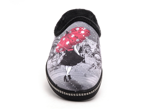 La maison de l espadrille chaussons femme 6812 5 noir