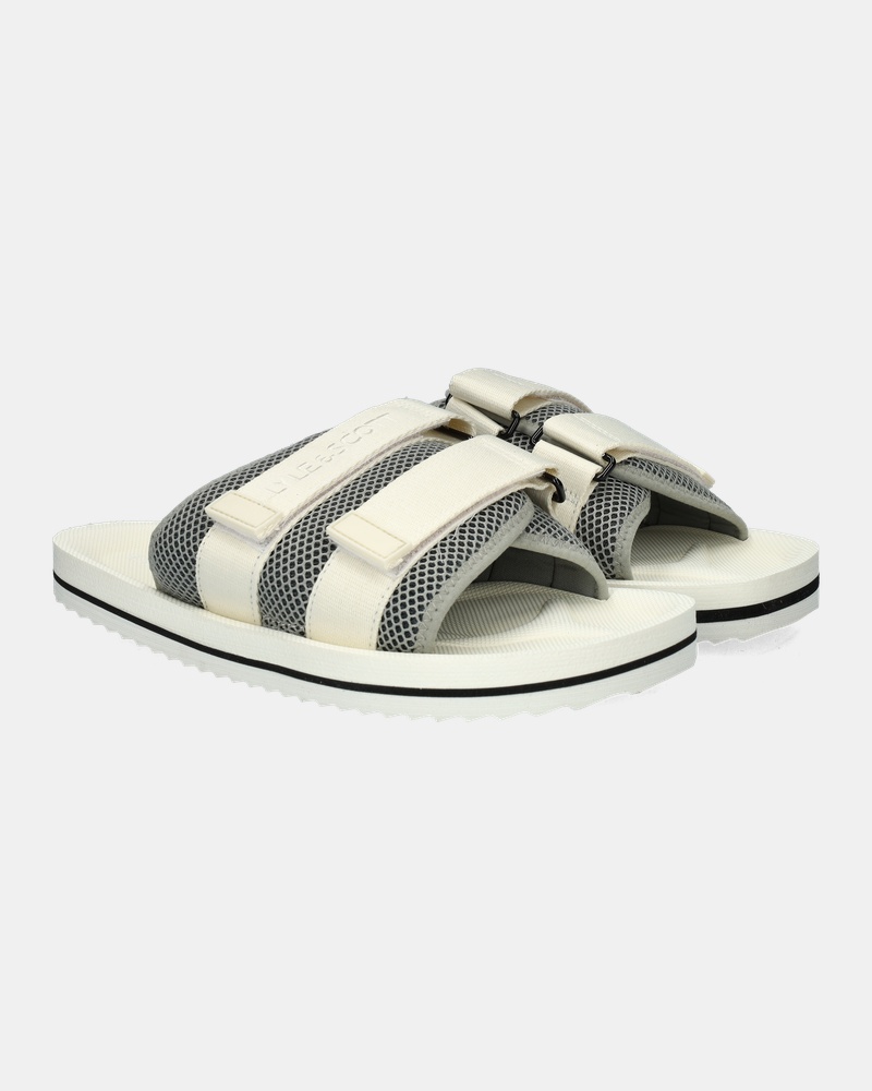 Lyle & Scott Tolsta Slippers  - wit