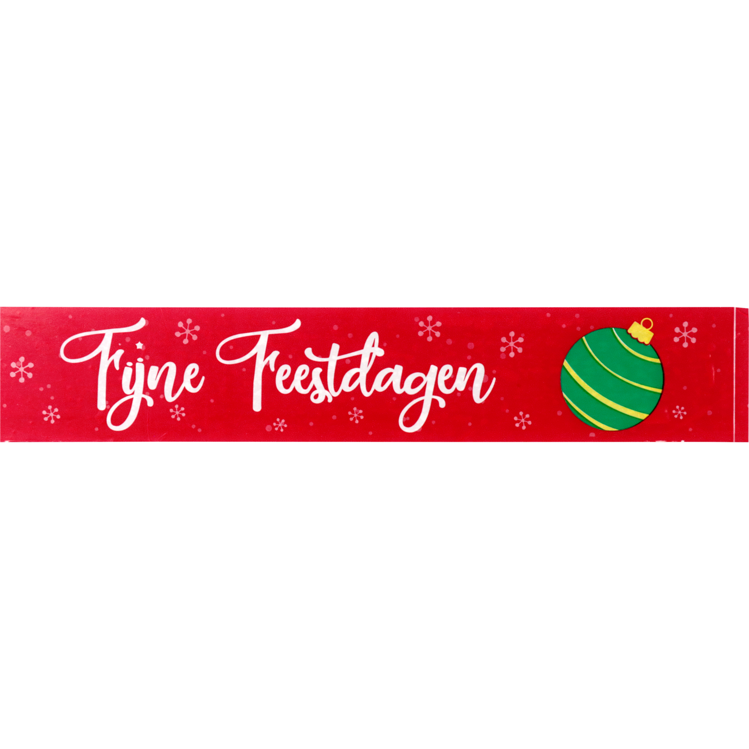 Dozensluittape, Fijne Feestdagen, PVC, 50mm, 66m,