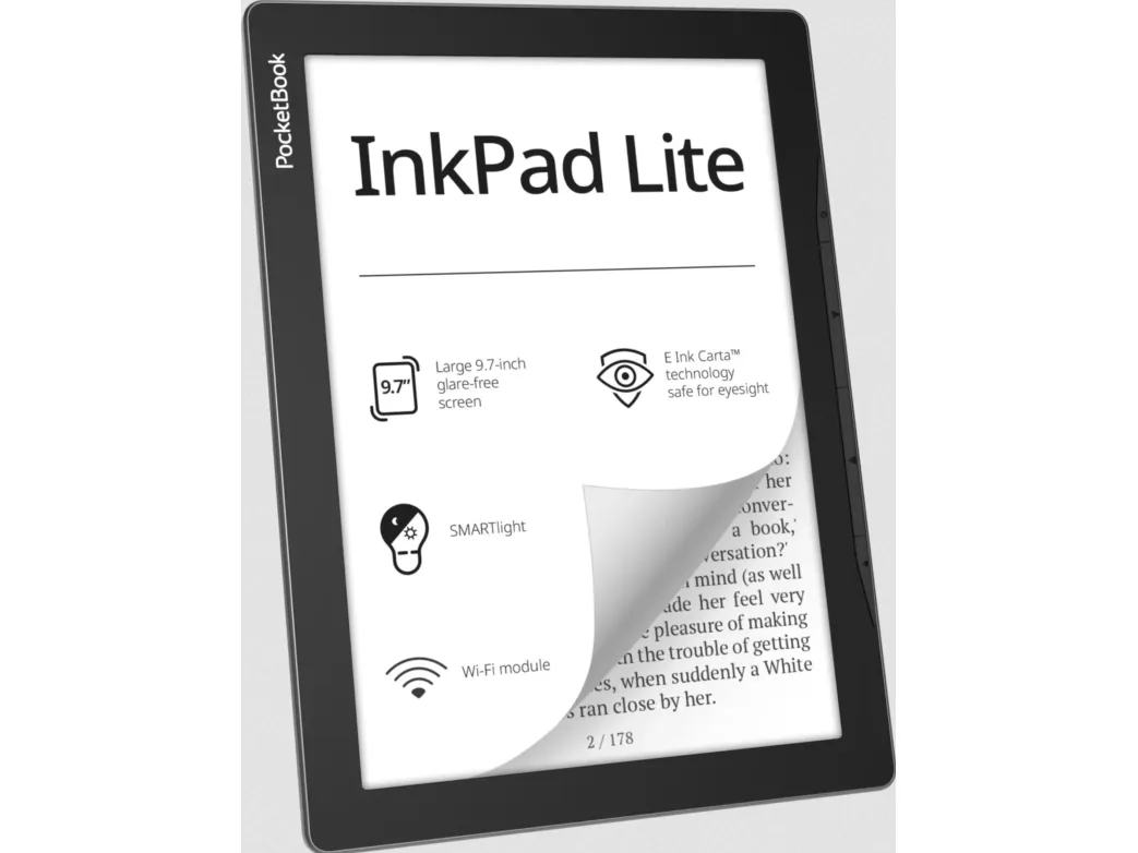 PocketBook InkPad Lite - eBook læser - 8 GB - 9