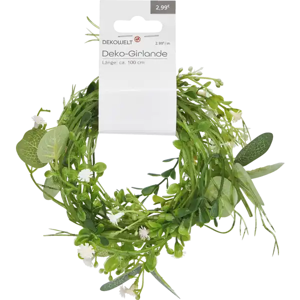 GIRLANDE MIT BLUMEN