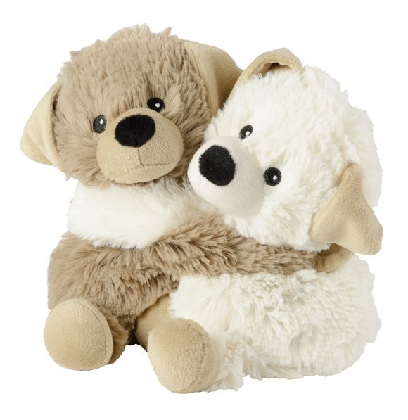WARMIES Wärme-Stofftier Kuschel-Freunde Hunde Lavendel-Füllung 1 Stk