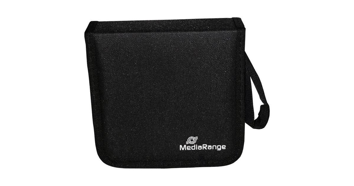 MediaRangeCD Tas 24-x  (Zwart, Retail)