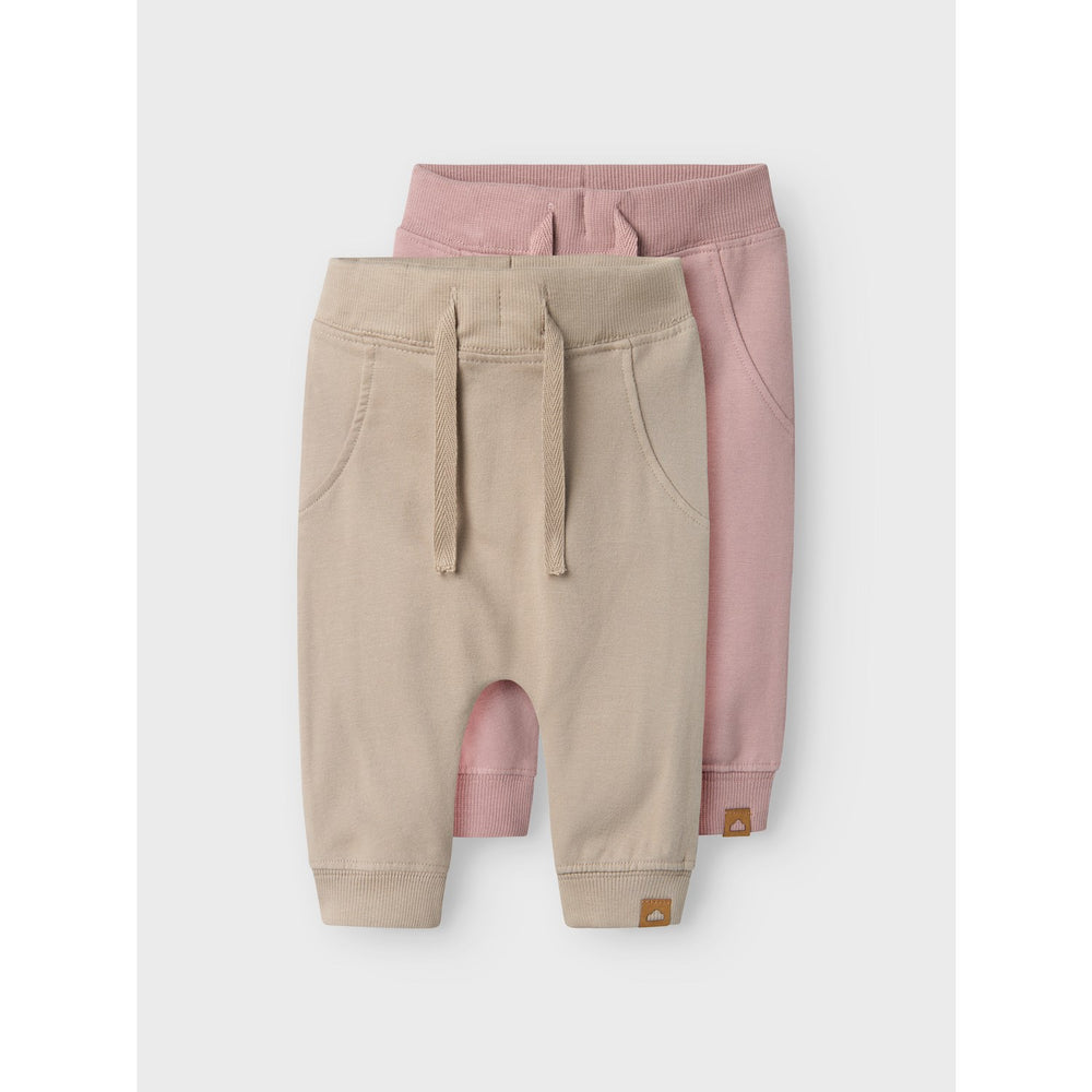 Køb Name It Pure Cashmere Pack W. Deauville Mauve Nbntakki 2P Sweat Bukser Noos