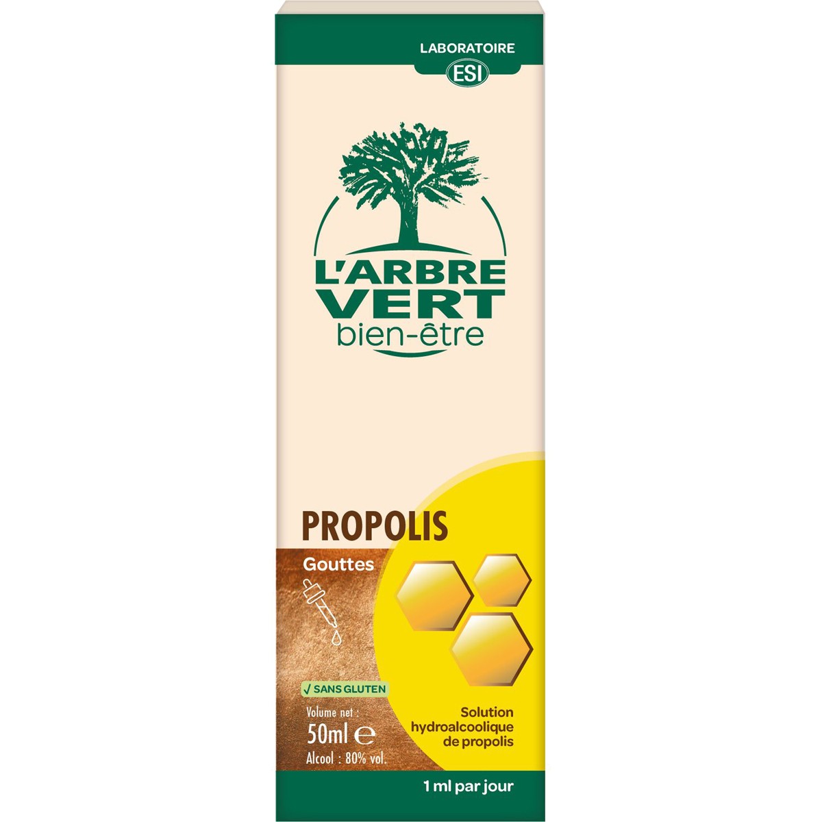 Gouttes à la propolis - 50 ml