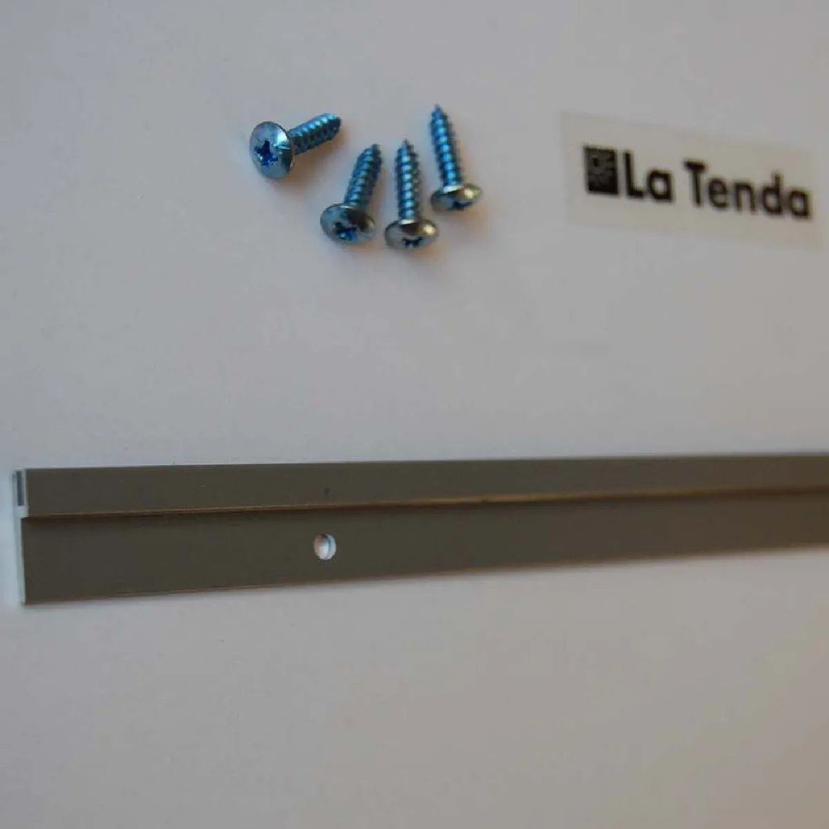 LA TENDA Rideau de porte - 90x210 cm - Transparent