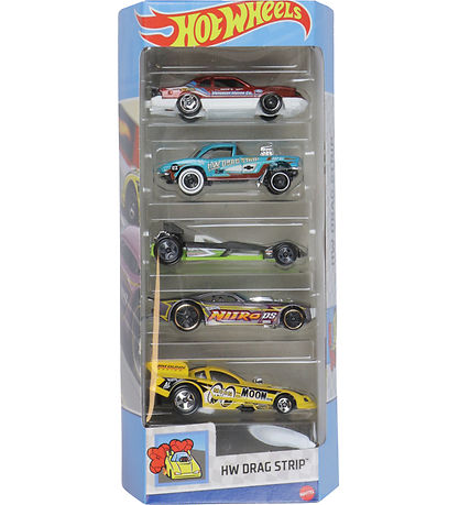 Hot Wheels Autos - 5er-Pack - HW Drag Strip