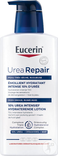 Eucerin UreaRepair Plus Émollient 10% Urée Peaux Très Sèches Et Rugueuses Flacon-Pompe 400ml