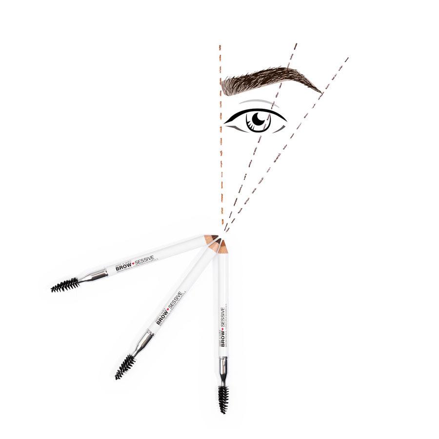Wet n Wild Brow Sessive Brow Pencil Medium Brown 0,6g