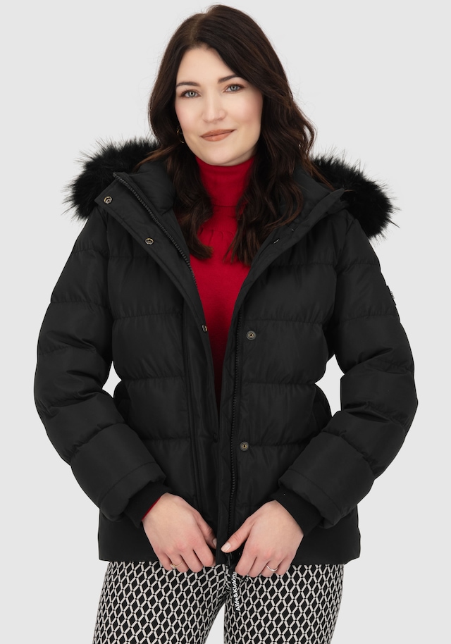 Alife & Kickin Steppjacke »SunndustAK A« mit Kapuze hochwertige Winterjacke mit abnehmbarem Fellimitat