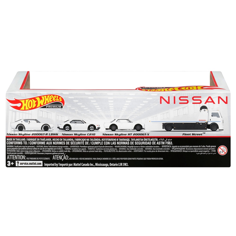 Hot Wheels Premium Nissan Sammler-Display 4er-Pack