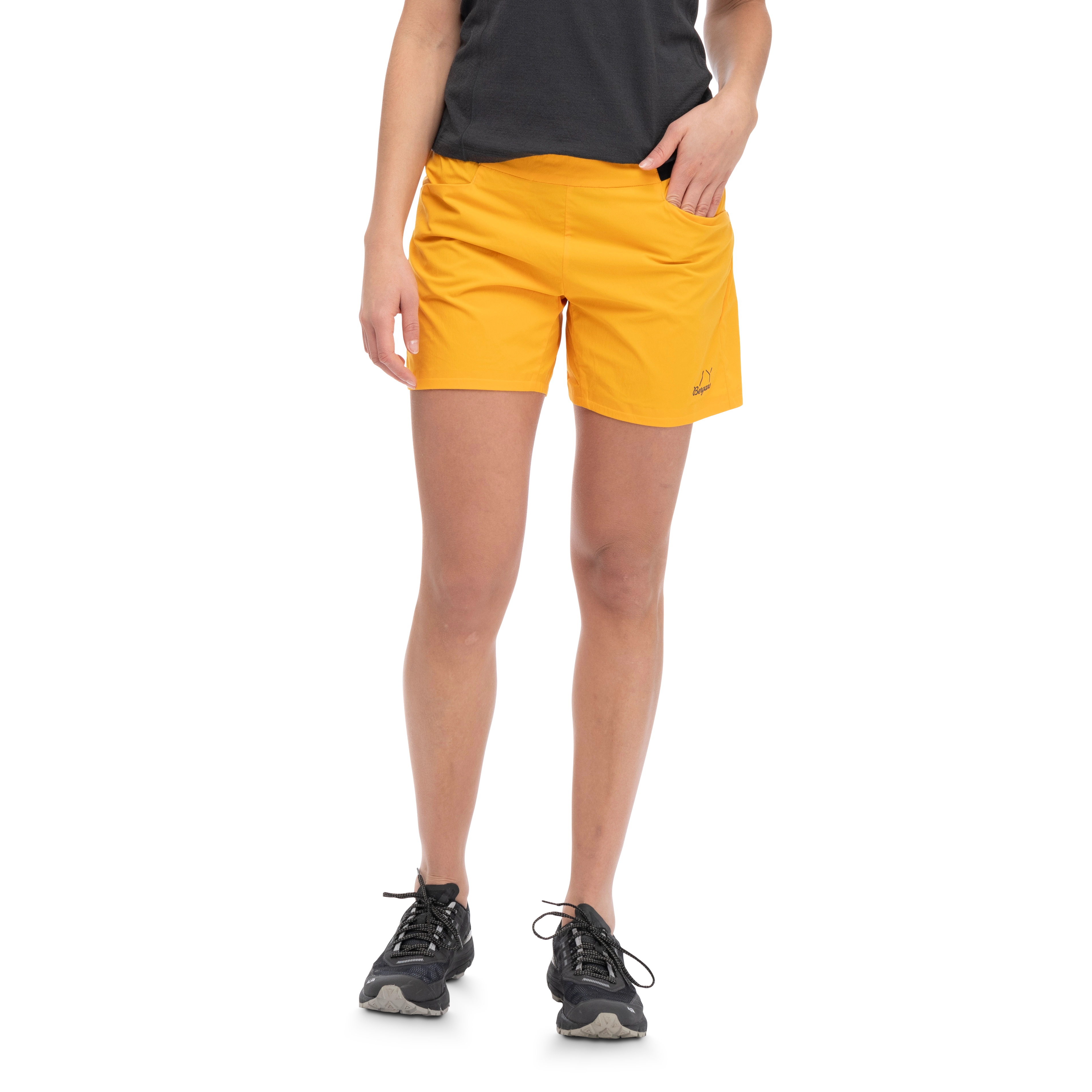 Y LightLine Vapor V2 Shorts Women Mango Yellow