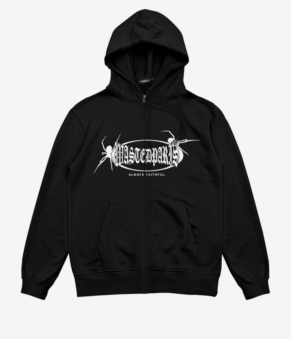 Wasted Paris Boiler Zip-Hoodie (black)