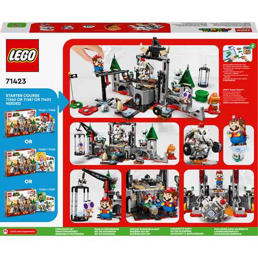 LEGO Super Mario Dry Bowsers Slotskamp - Udvidelsessæt - 71423
