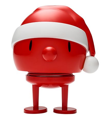 Hoptimist Medium Santa BumBlå - 10 cm - R?d