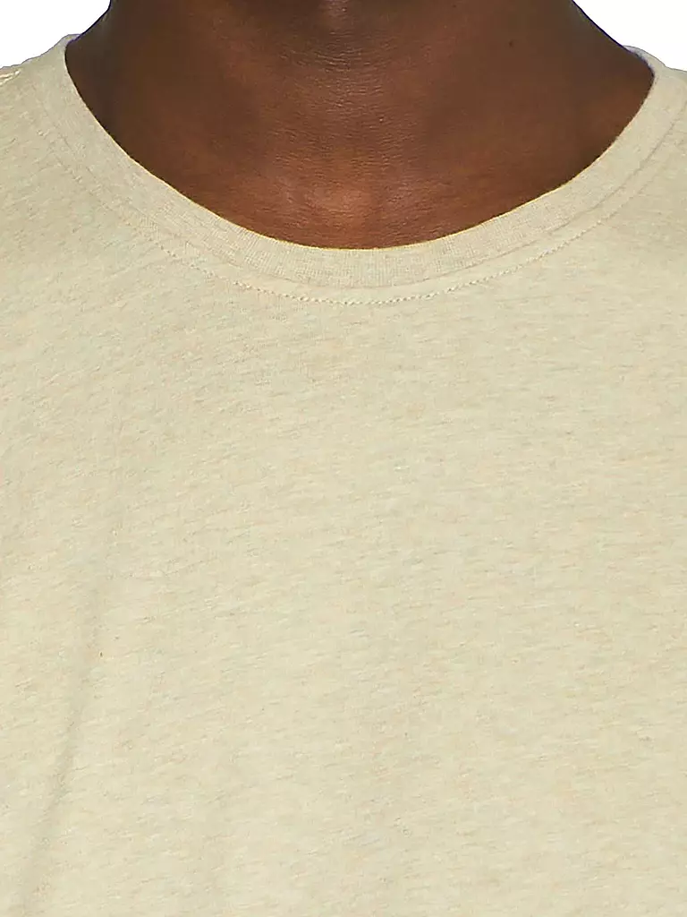 KNOWLEDGE COTTON APPAREL T-Shirt ALDER beige