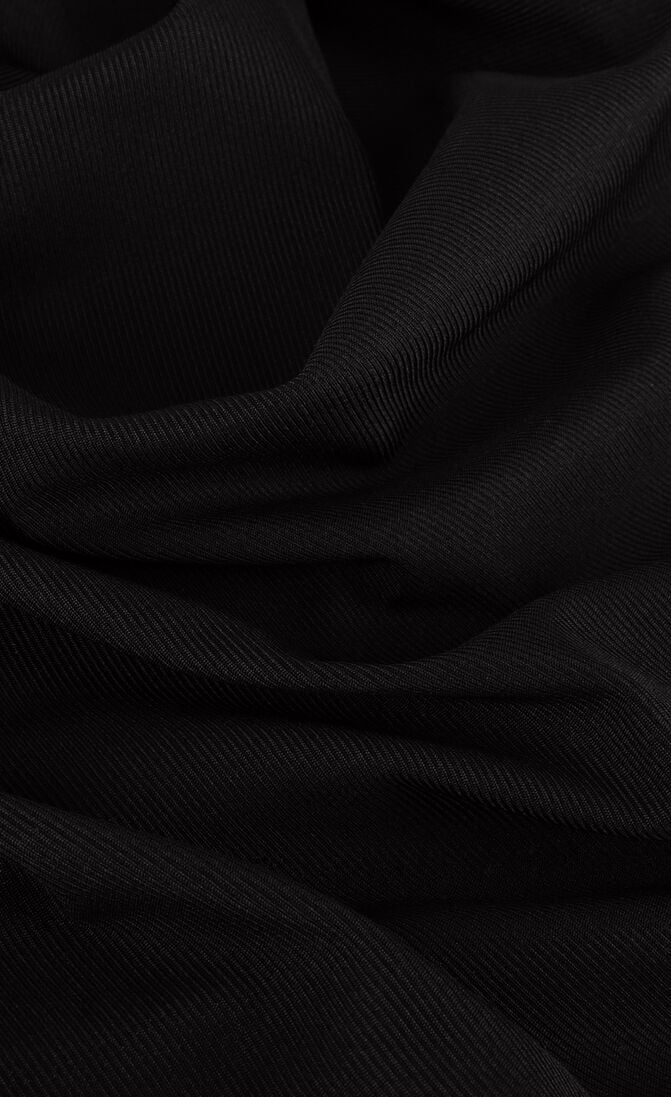 GESTUZ zwarte gestuz midi jurk uminagz dress