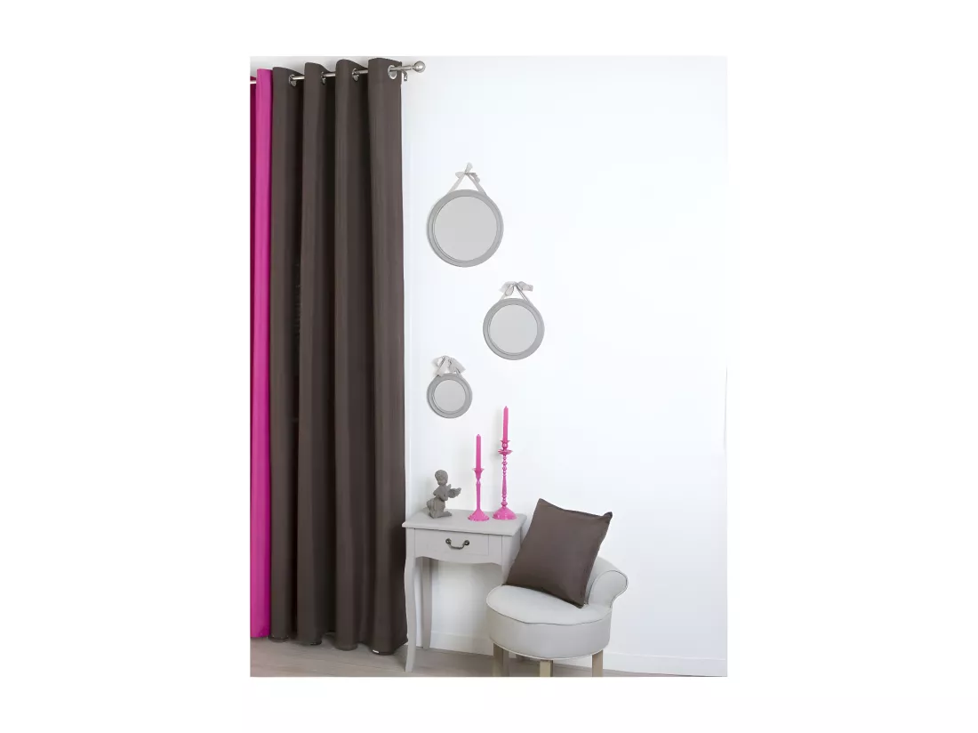 RIDEAU 140X260CM Marron
