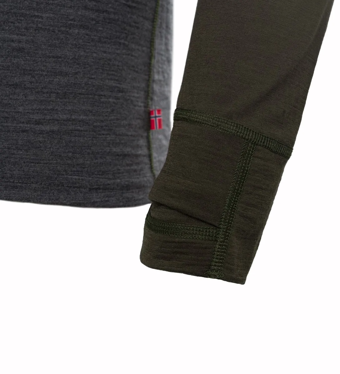 Aclima Lightwool 180 Polo W/ Zip M'S Tarmac/Marengo