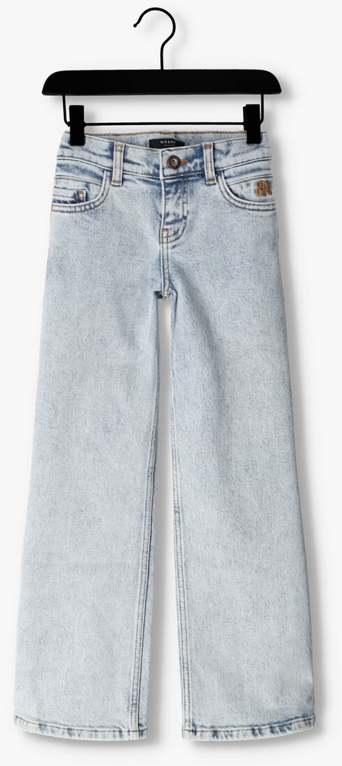 NIK & NIK blauwe nik & nik flared broek lowy denim pants