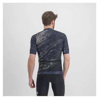 Maillot Manches Courtes Sportful Cliff Supergiara Bleu