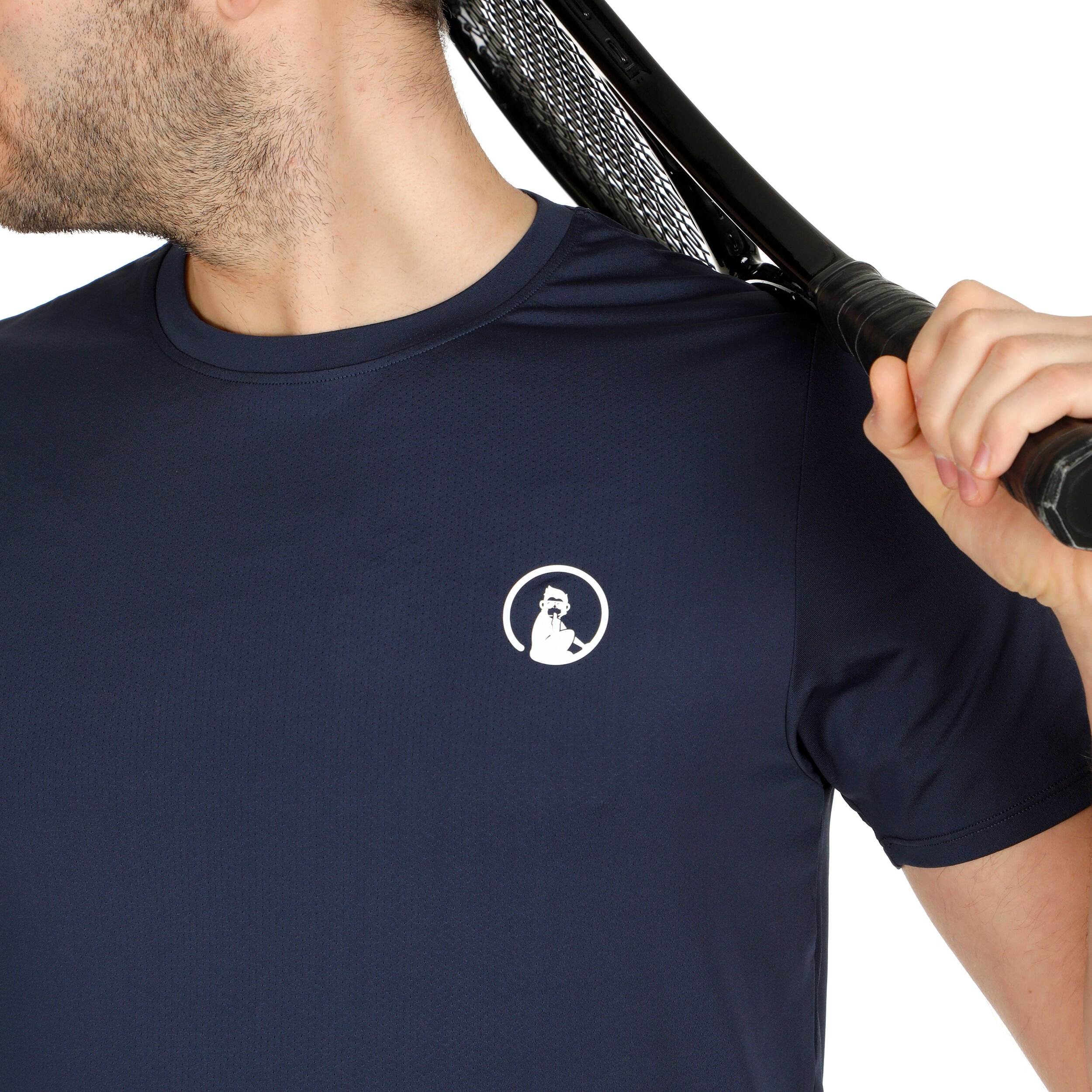 Quiet Please Receiver T-shirt Hommes - Bleu Foncé