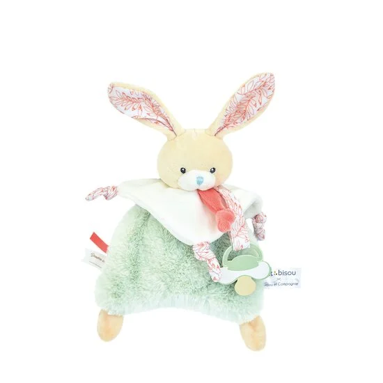 Iris et Malo Doudou attache tétine   Iris        de               P'tit bisou