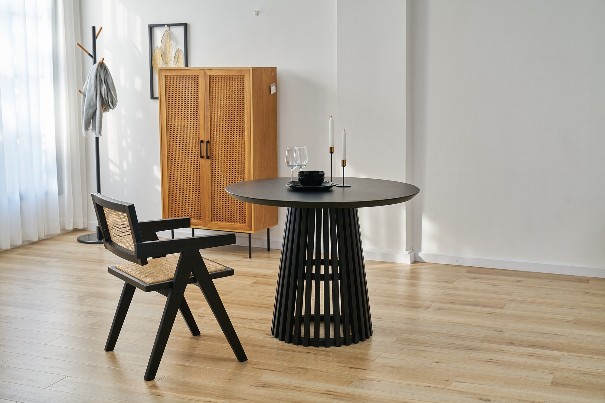 Esstisch 100cm Esszimmertisch Wohnzimmertisch Küchentisch Speisetisch natur